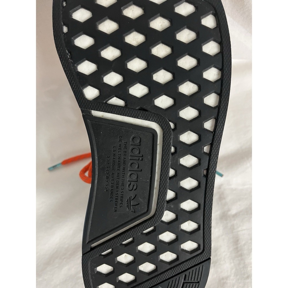 Adidas Pharrell Williams HU NMD Leopard Primeknit Sneaker Men's Size 10.5 - Picture 9 of 12